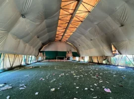 L’ex campo di tennis di Porto di Mare a Milano diventa tana del degrado