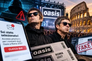 Codici: Oasis a Roma, la truffa è “Supersonic”