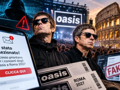 Codici: Oasis a Roma, la truffa è “Supersonic”