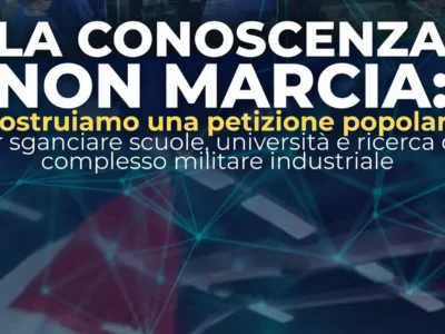 “La conoscenza non marcia”: petizione contro i legami tra istruzione e militari