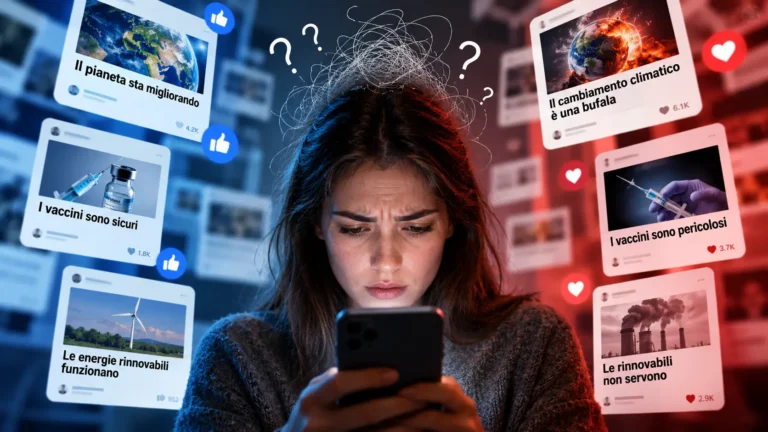 Dissonanza cognitiva: perché sui social "abbiamo sempre ragione"