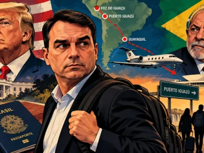 Flávio Bolsonaro fugge, Trump lo accoglie. E il Brasile scopre il conto