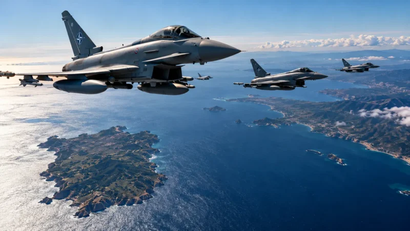 NATO, esercitazione nucleare in Italia: cosa rivela la mappa dei cieli